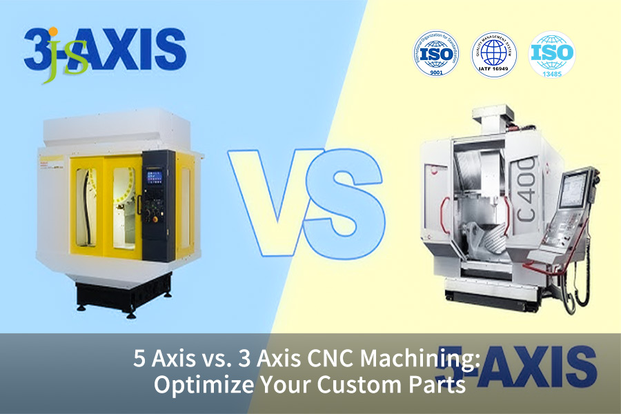 Usinage CNC 5 axes vs. 3 axes